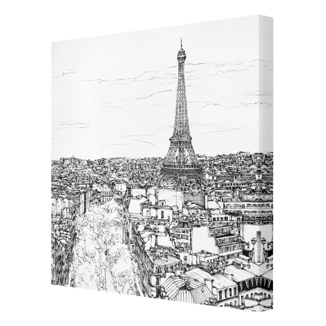 Quadros cidades City Study - Paris