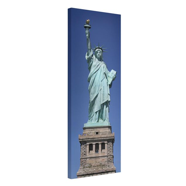Telas decorativas cidades e paisagens urbanas Statue Of Liberty