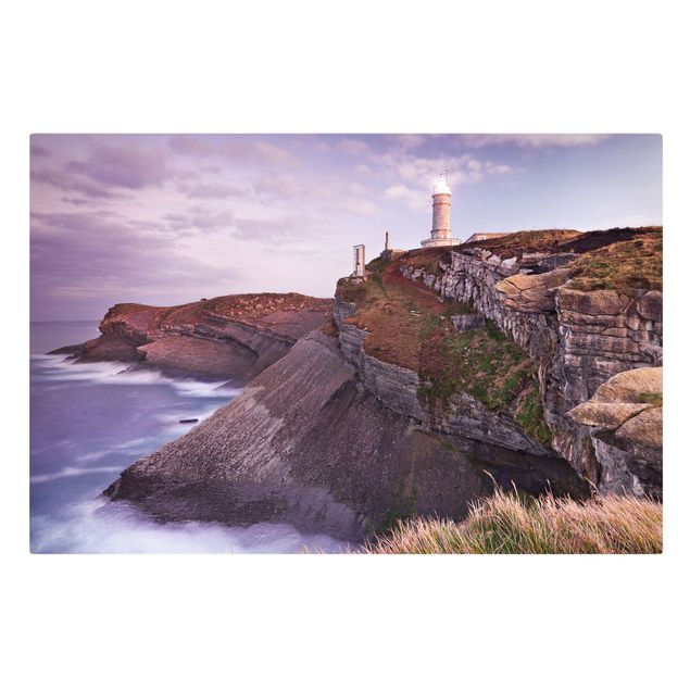 quadros sobre o mar Cliffs and lighthouse