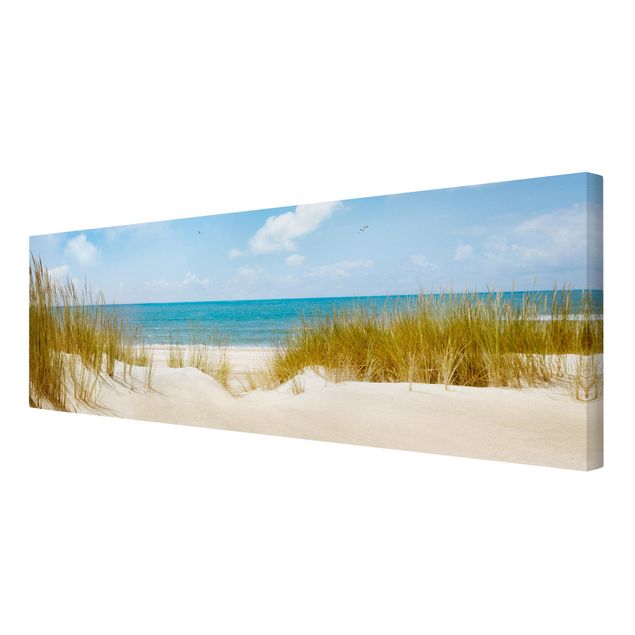 quadro decorativo mar Beach On The North Sea