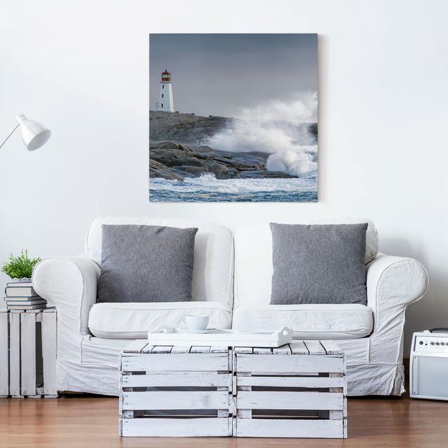 quadro com paisagens Lighthouse