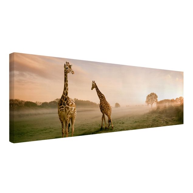 Quadros girafas Surreal Giraffes
