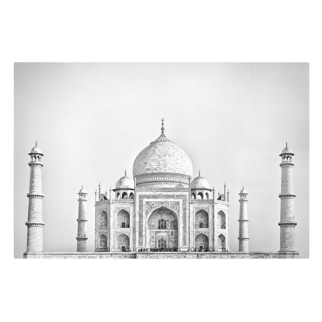 Quadros em cinza Taj Mahal In Gray