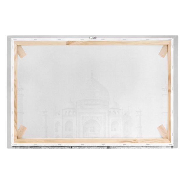 quadros em tela Taj Mahal In Gray