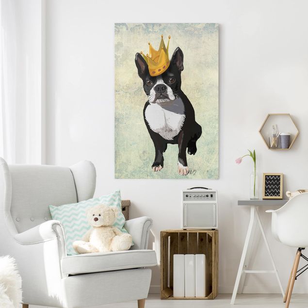 Quadros cães Animal Portrait - Terrier King