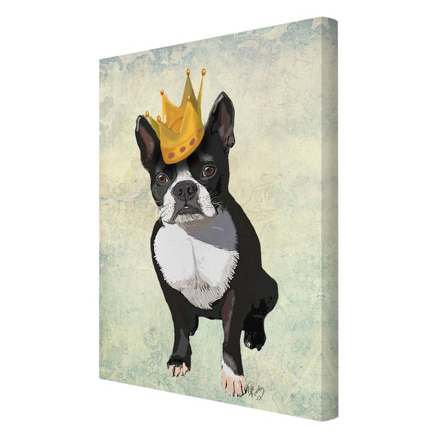 Quadros modernos Animal Portrait - Terrier King