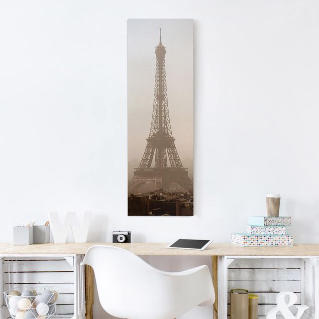 Telas decorativas cidades e paisagens urbanas Tour Eiffel