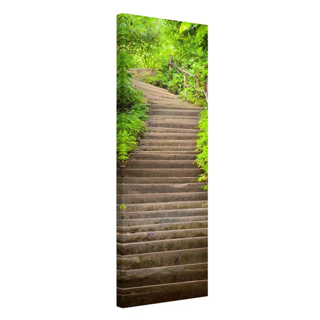 Quadros 3D Stairs In The Woods