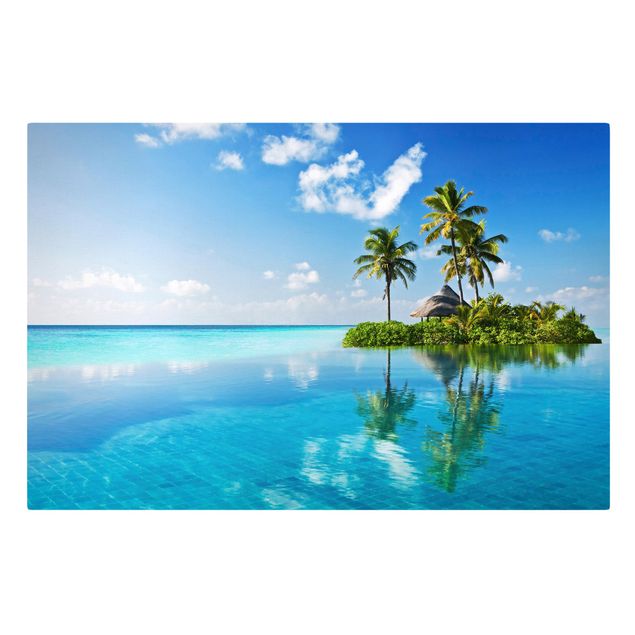 quadro decorativo mar Tropical Paradise