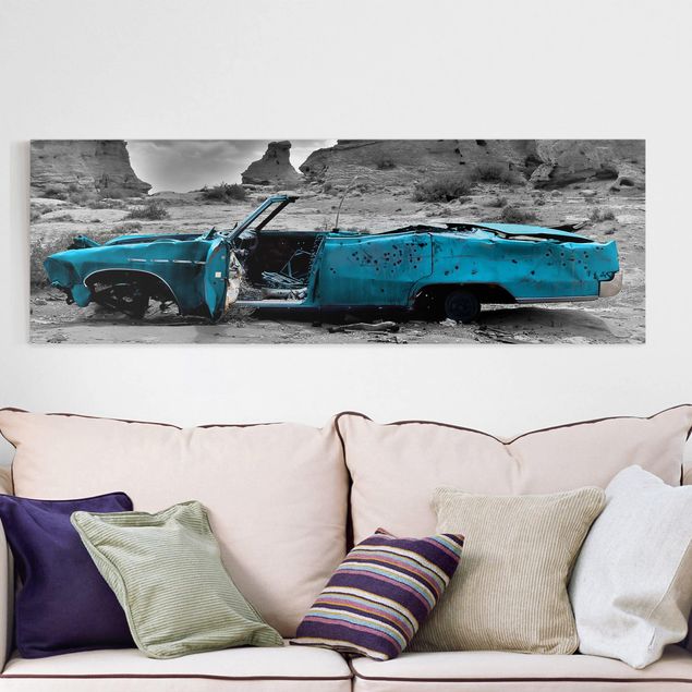 quadros de paisagens Turquoise Cadillac