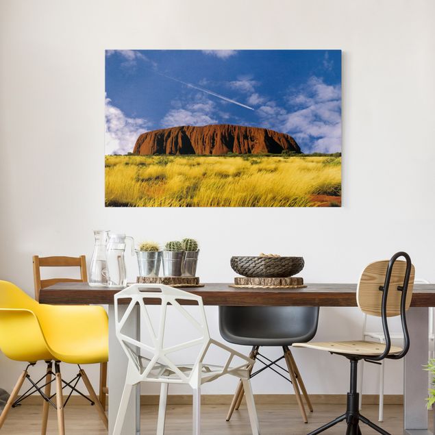Telas decorativas montanhas Uluru