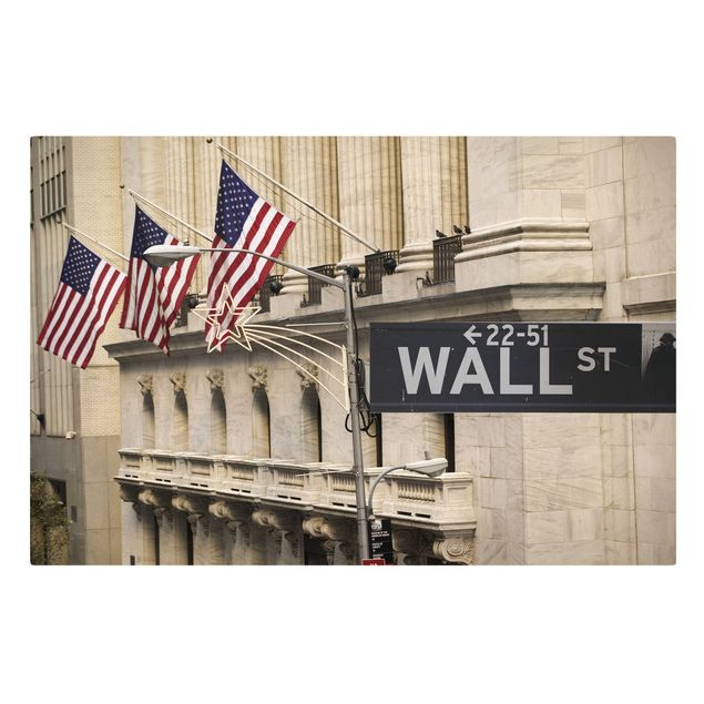 Quadros cidades Wall Street