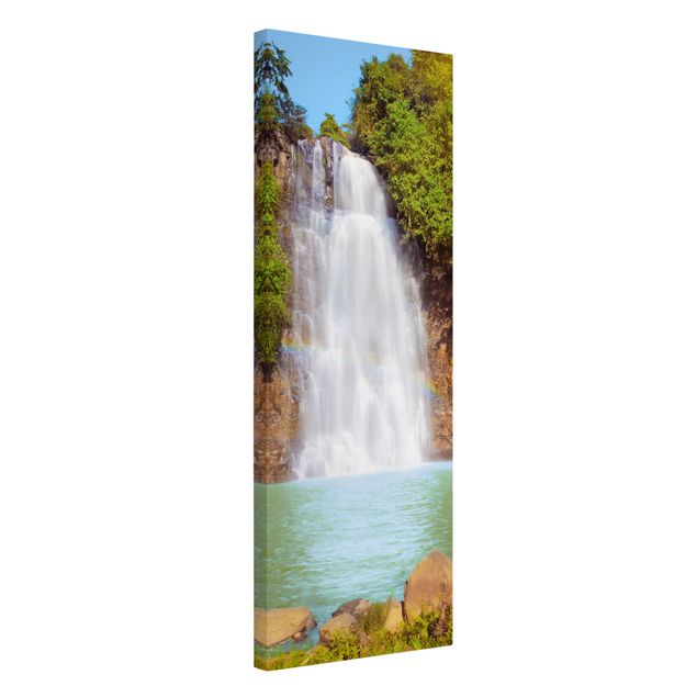 quadro com paisagens Waterfall Romance