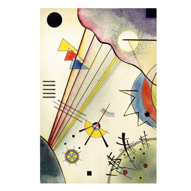 Quadros famosos Wassily Kandinsky - Significant Connection