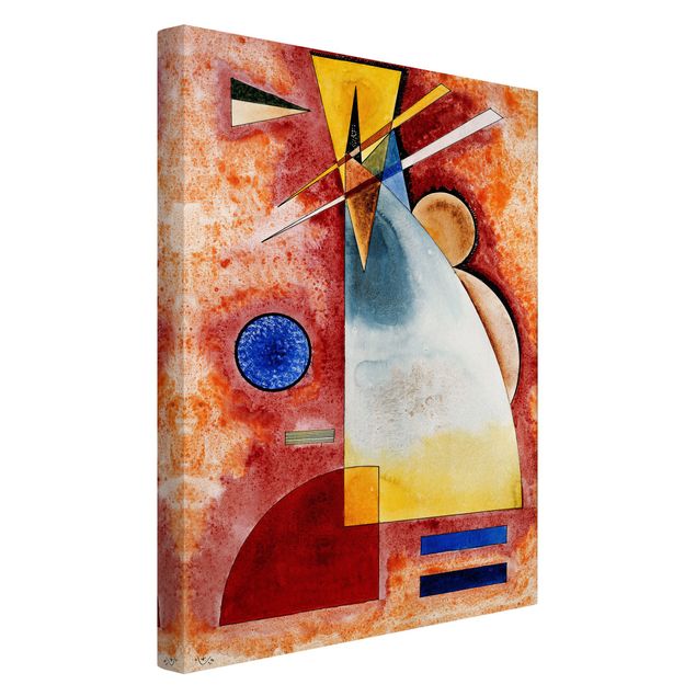 Telas decorativas réplicas de quadros famosos Wassily Kandinsky - In One Another