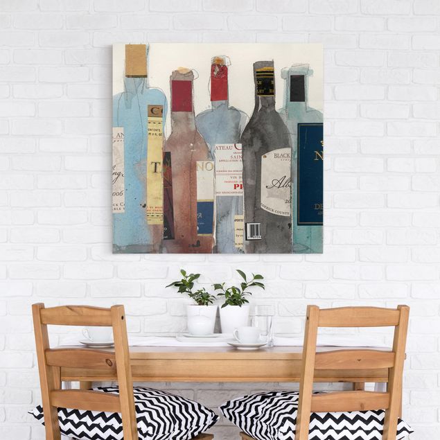 quadro azul Wine & Spirits II