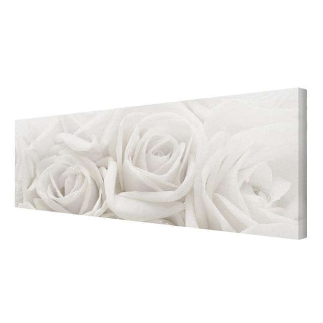 decoração quadros White Roses