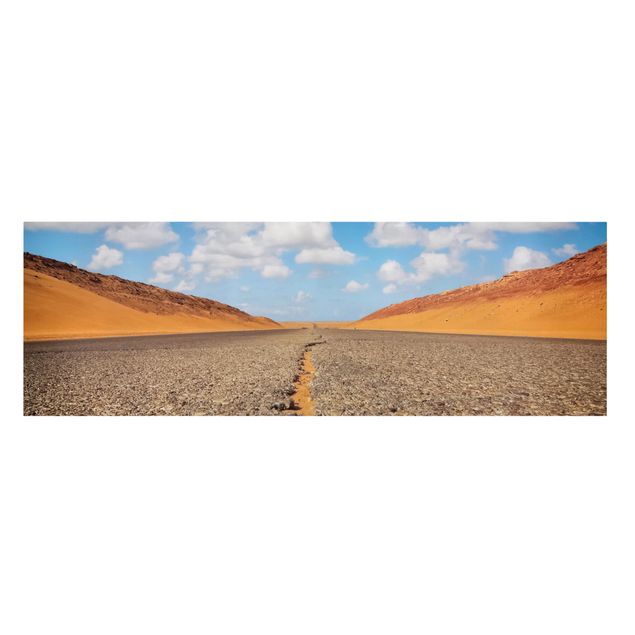 quadros de paisagens Desert Road