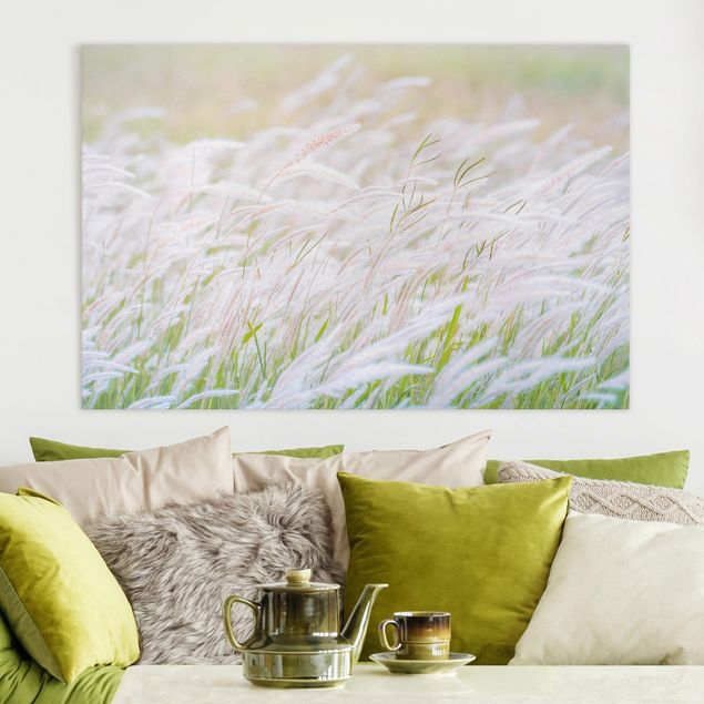 Telas decorativas gramíneas Soft Grasses