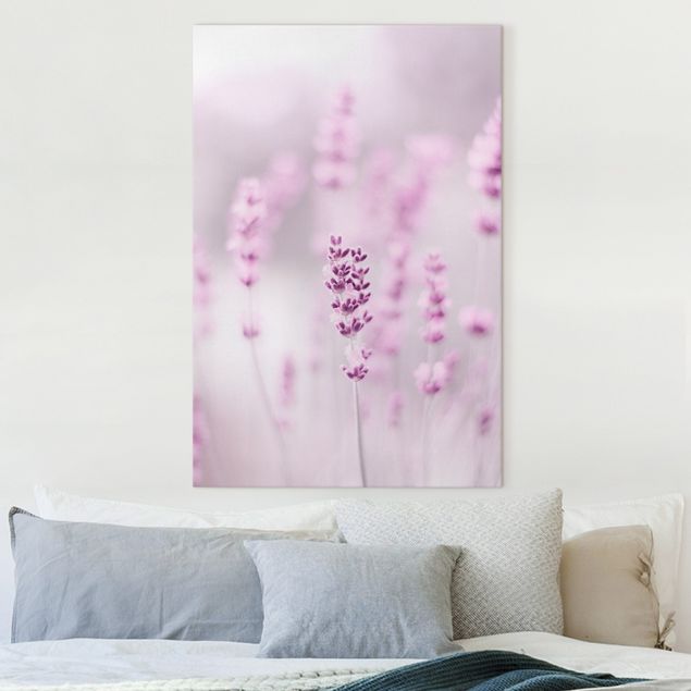 Telas decorativas gramíneas Pale Purple Lavender