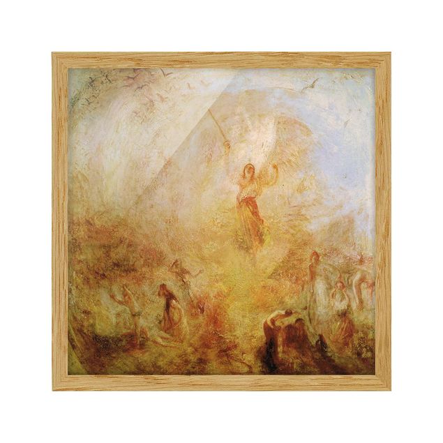 Quadros com moldura abstratos William Turner - The Angel Standing in the Sun