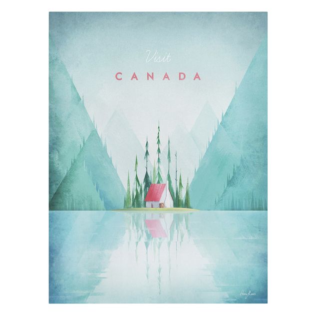 Quadros cidades Travel Poster - Canada