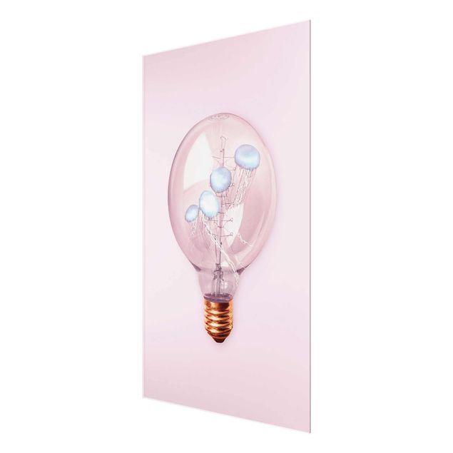 Quadros de Jonas Loose Light Bulb With Jellyfish