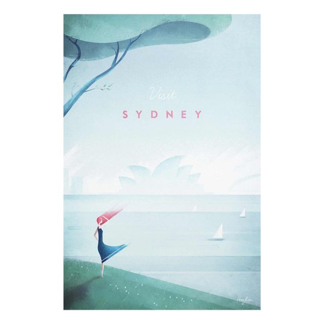 quadro decorativo mar Travel Poster - Sidney