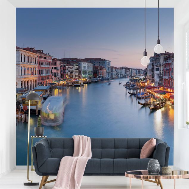 papéis de parede cidade Evening On The Grand Canal In Venice