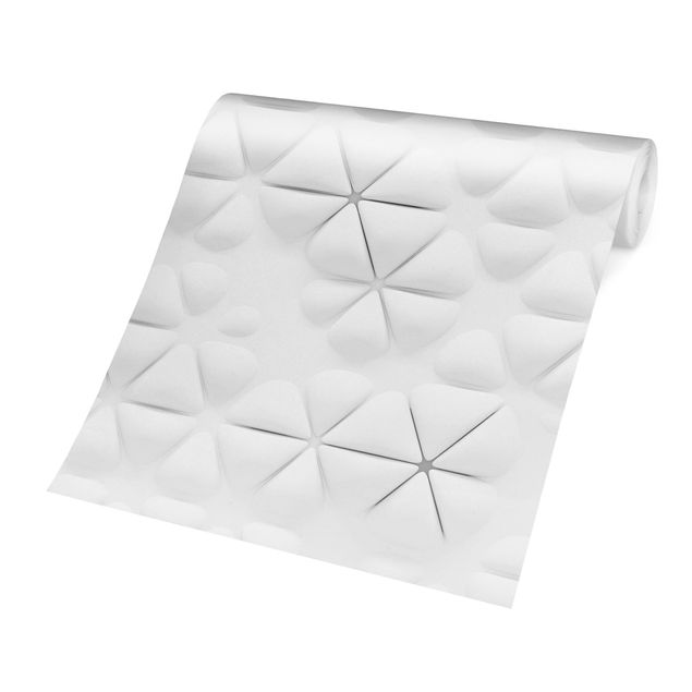papel de parede para quarto de casal moderno Abstract Triangles In 3D