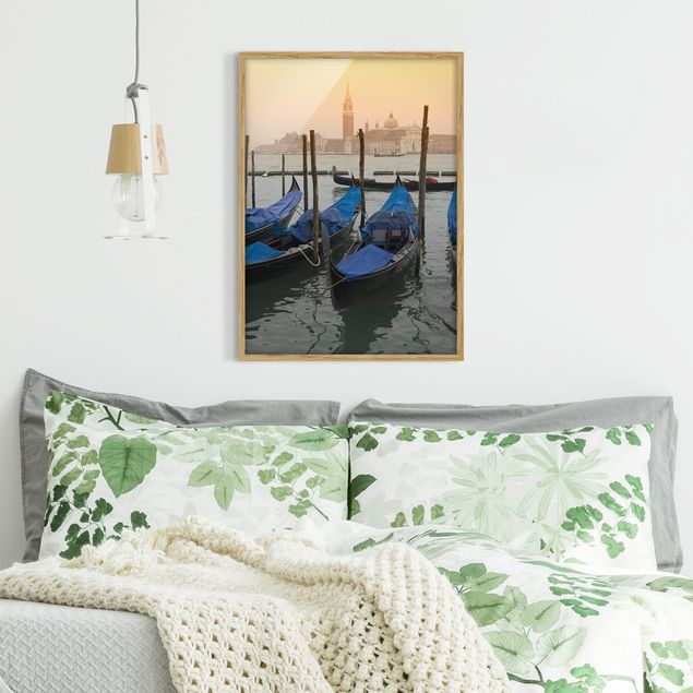 quadros modernos para quarto de casal Venice Dreams