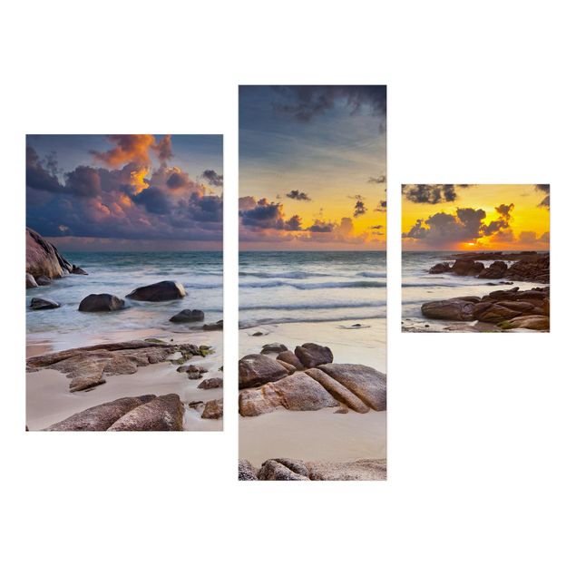 quadro com paisagens Sunrise Beach In Thailand
