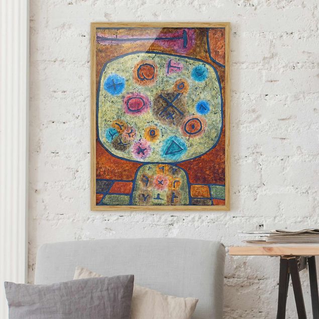 decoraçoes cozinha Paul Klee - Flowers in Stone