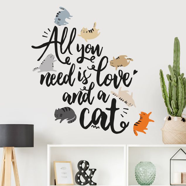 decoraçao cozinha All You Need Is Love And A Cat