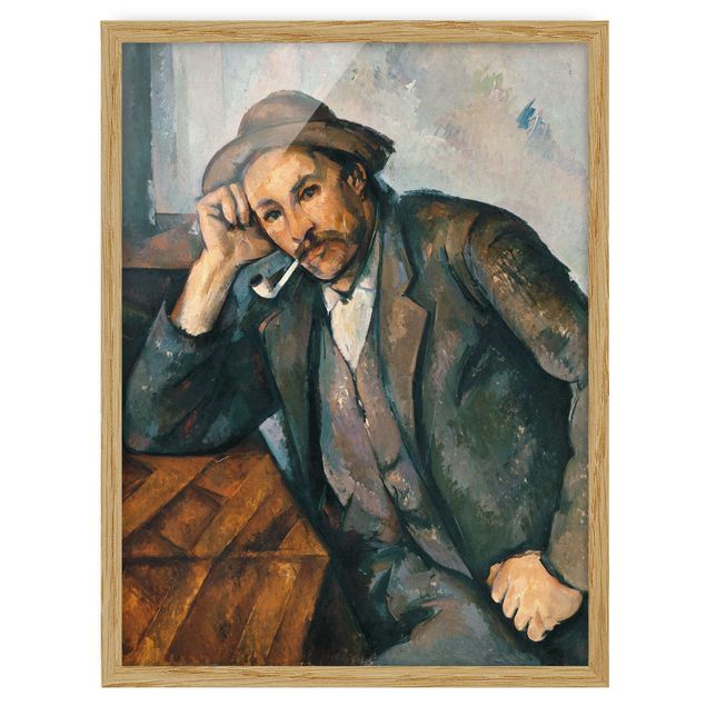 Quadros por movimento artístico Paul Cézanne - The Pipe Smoker