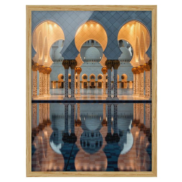 Quadros padrões Reflections In The Mosque