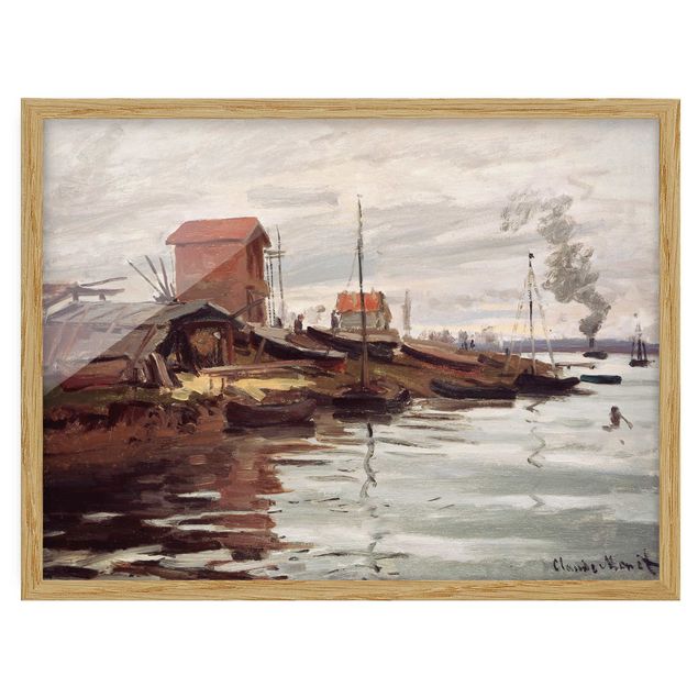 Quadros por movimento artístico Claude Monet - The Seine At Petit-Gennevilliers