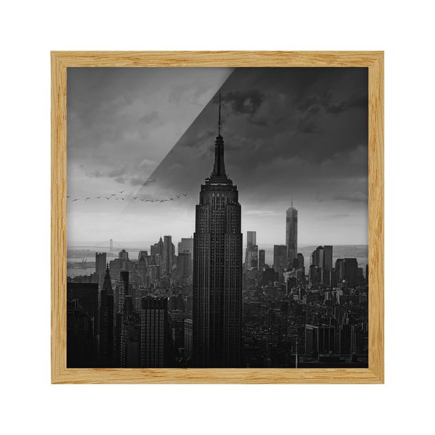 Quadros cidades New York Rockefeller View