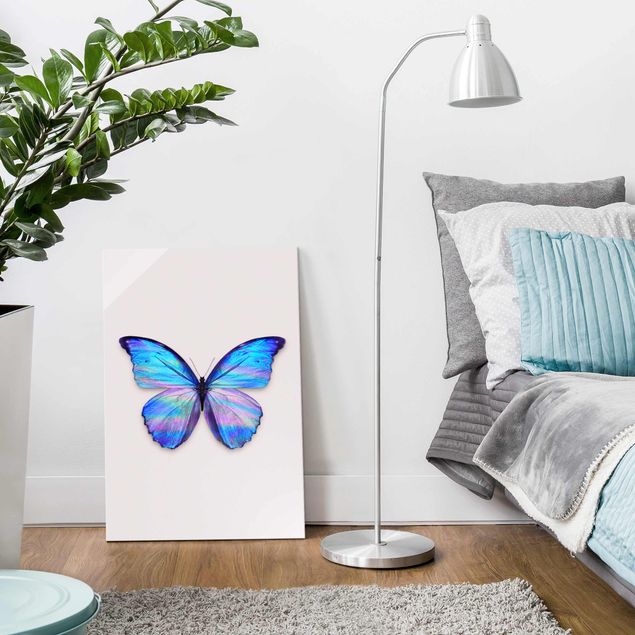 decoraçao para parede de cozinha Holographic Butterfly