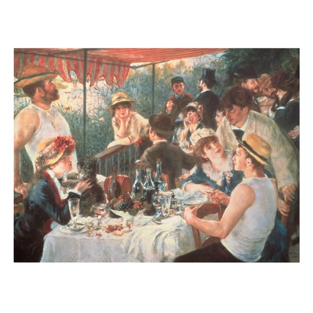 Quadros famosos Auguste Renoir - Luncheon Of The Boating Party