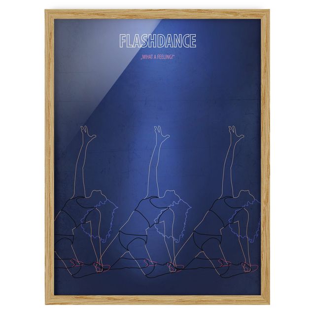 Quadros desporto Film Poster Flashdance