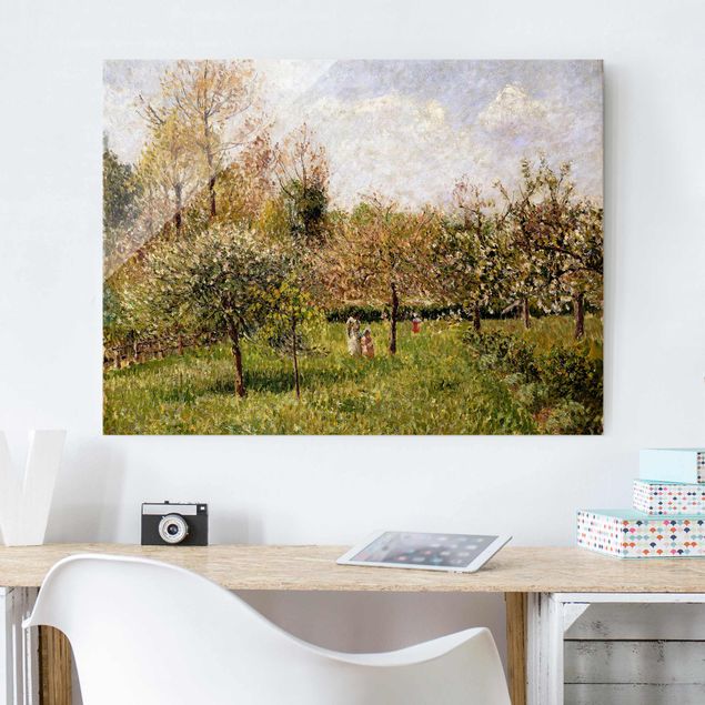 Quadros paisagens Camille Pissarro - Spring In Eragny
