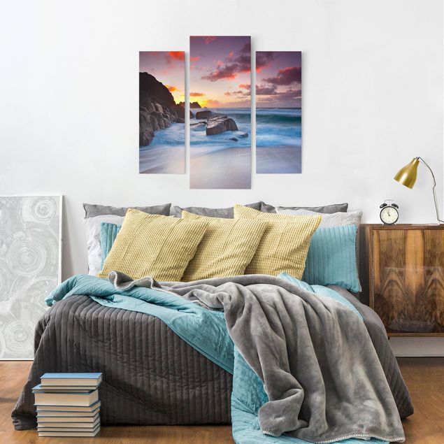 quadro com paisagens By The Sea In Cornwall