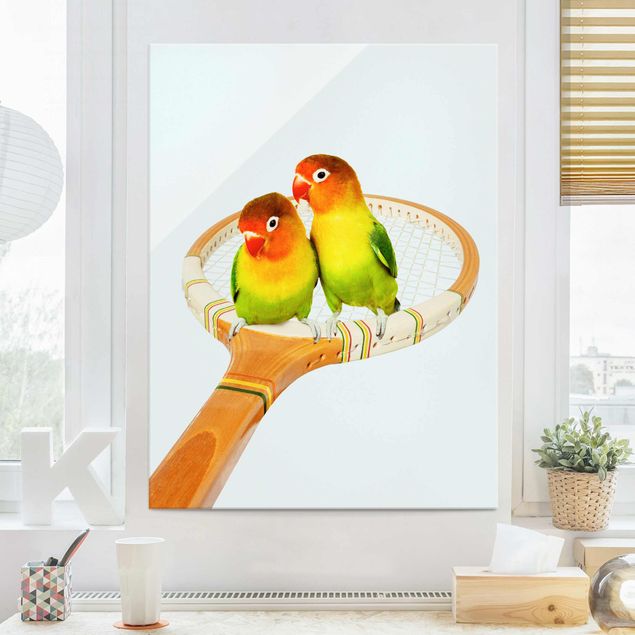 decoraçao cozinha Tennis With Birds