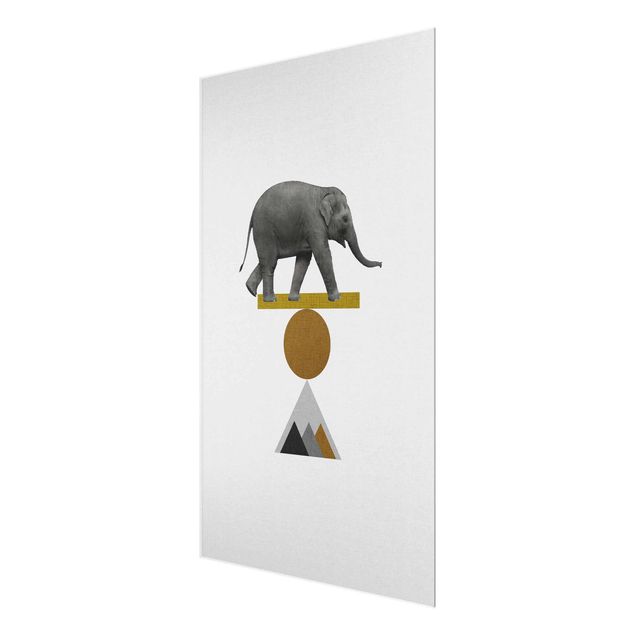 quadros para parede Art Of Balance Elephant