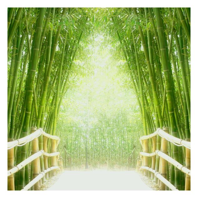 Mural de parede Bamboo Way