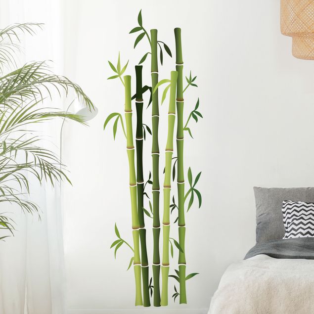 Autocolantes de parede bambu Bamboo