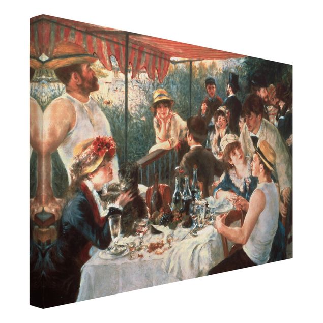 Telas decorativas réplicas de quadros famosos Auguste Renoir - Luncheon Of The Boating Party