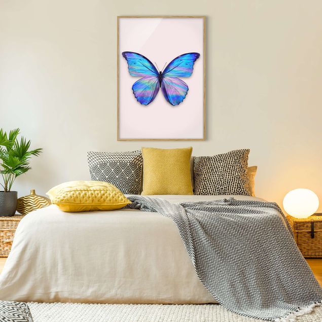 quadro com borboleta Holographic Butterfly