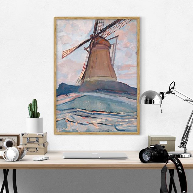 Quadros por movimento artístico Piet Mondrian - Windmill